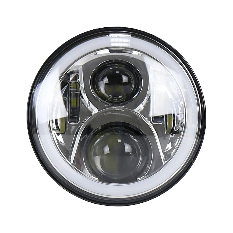 7&quot; Inch Auto Front Lamp Luces LED H4 Motorcycle LED Projector Headlight for Dirt Bike