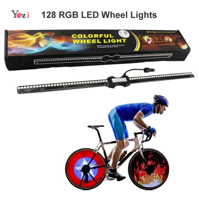 Multicolor Cycling Lantern Spokes Tyre Lamp RGB Bike Accessories Bicycle Motorcycle LED Light Tire Car Wheel Spoke Light