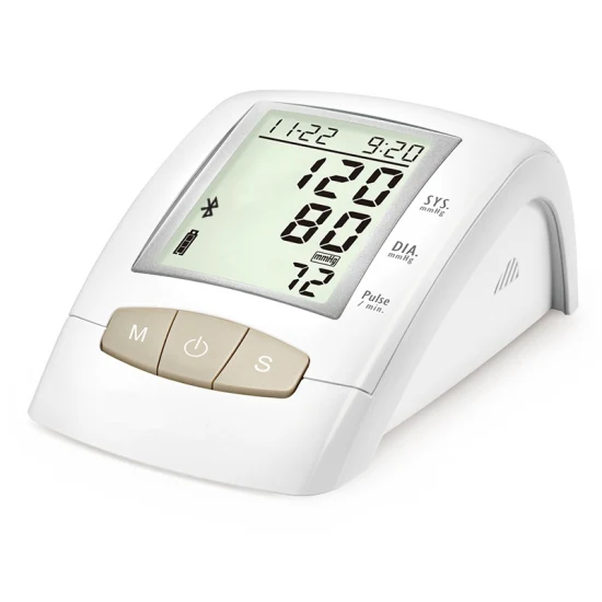 Home Care Heart Rate Tonometer Digital Talking Arm Type Bp Monitor with Multilanguage Voice Broadcast Optional