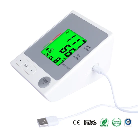 Approved Upper Arm Digital Blood Pressure Monitor with Heart Rate