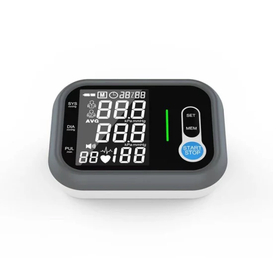 Intelligent Digital Heart Rate Monitor Sphygmomanometer Arm Bp Monitor