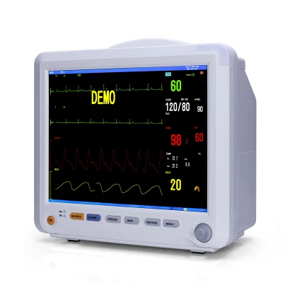 CE RoHS Multi Parameter Monitoring of Blood Pressure Blood Oxygen and Heart Rate Monitor